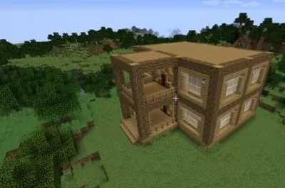 我的世界房子别墅如何搭建？