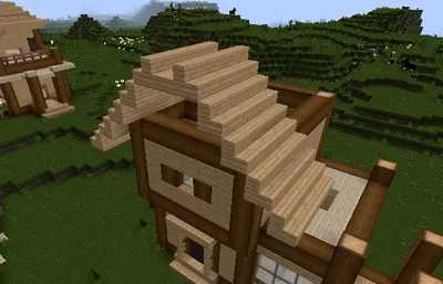 我的世界橡木高档房怎么建？