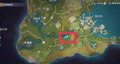 原神铜雀庙大地图位置在哪？