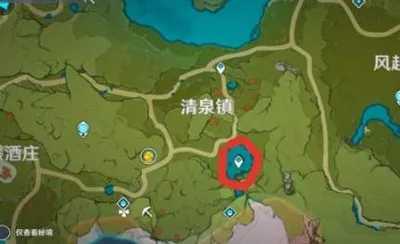 原神莲蓬地图位置在哪？