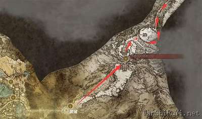 艾尔登法环巨人山顶地图碎片位置在哪