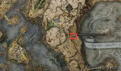艾尔登法环安瑟尔河地图碎片位置在哪