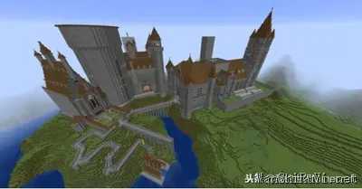 我的世界中世纪城堡教程,我的世界城堡设计图详细步骤